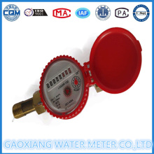 Hot Dn15mm Single Jet Dry Dial Water Meter